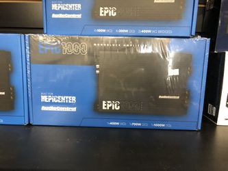 Audiocontrol Epic1000 Bass Amp 