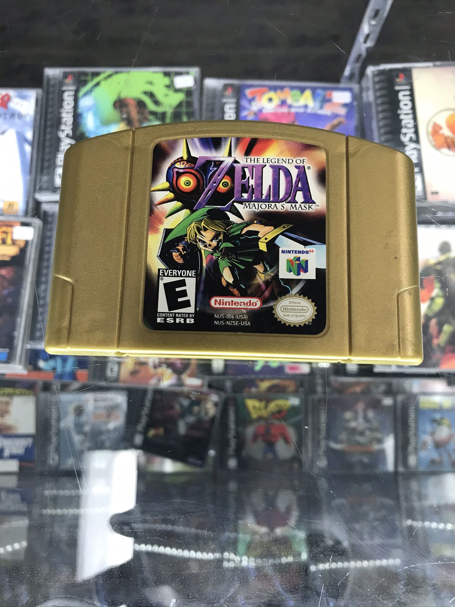 Zelda Majoras Mask N64 $90 Gamehogs 11am-7pm