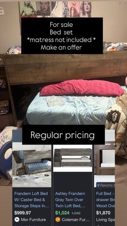Ashley’s trundle bed