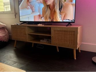 TV console and coffee table set