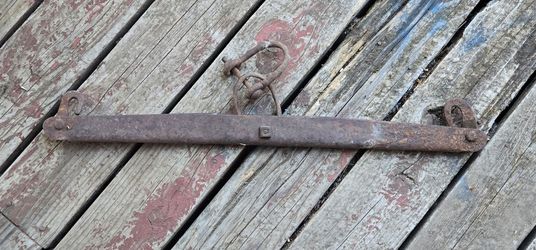 Antique Heavy Iron Singletree/Whiffletree