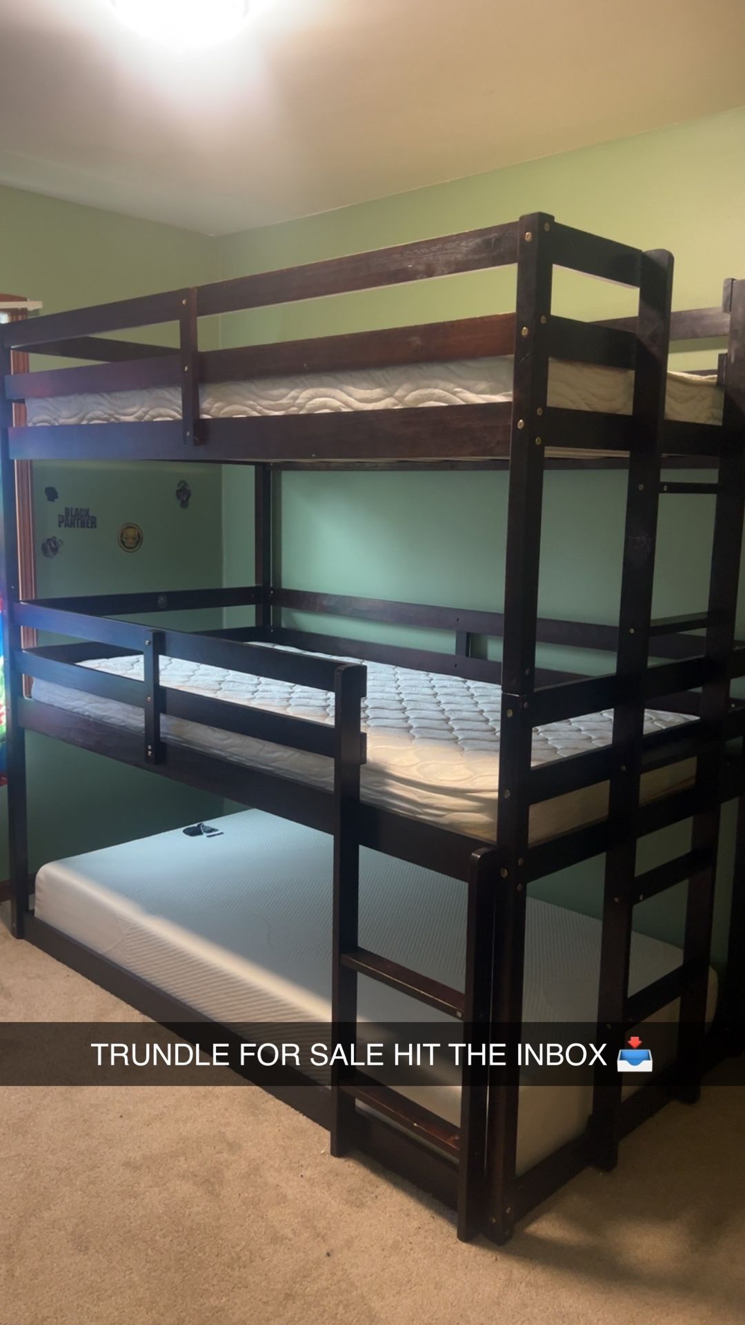 3 Level Bunk Bed