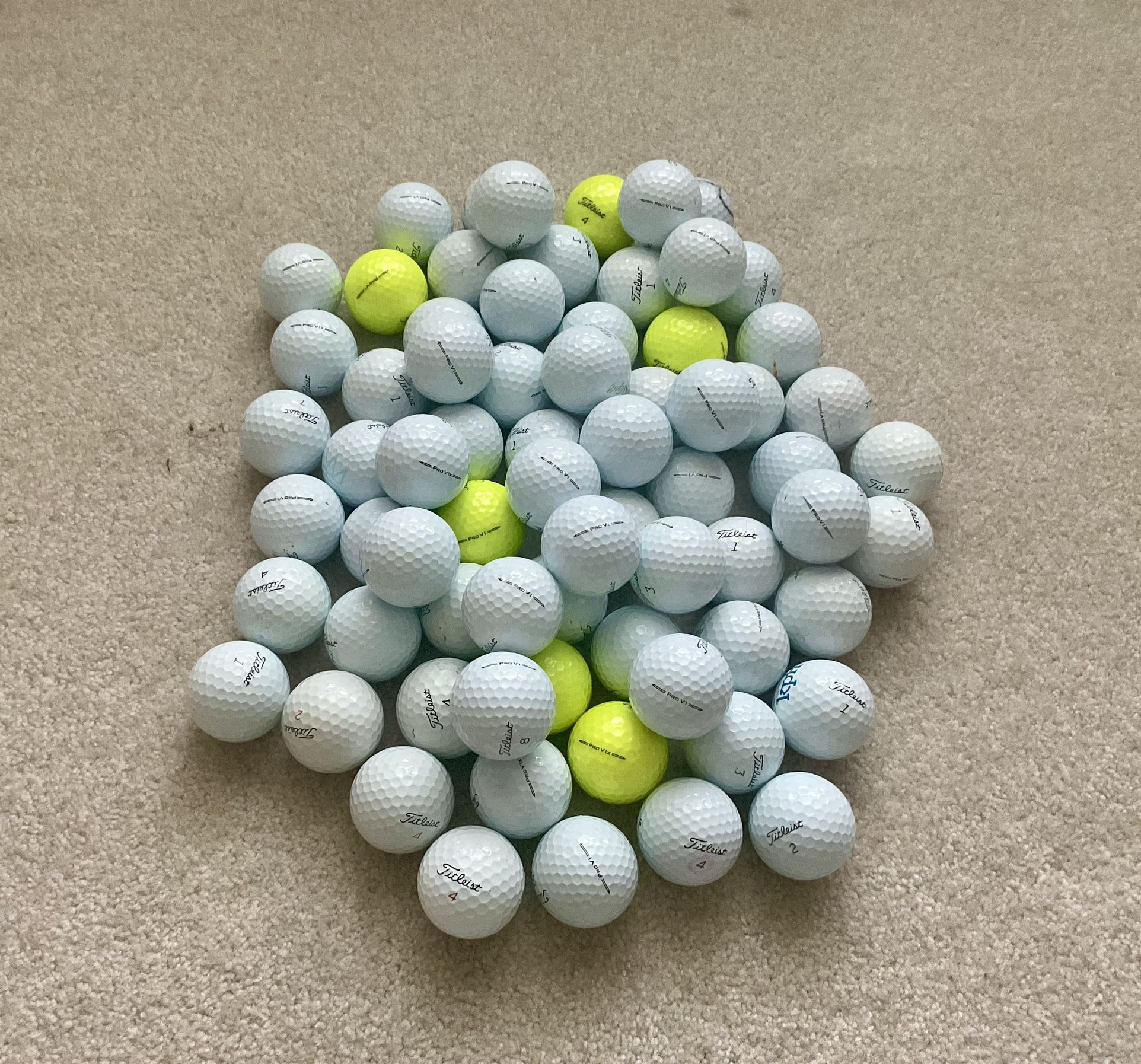 Golf Balls - 4 Dozen Beautiful Titleist ProV1’s
