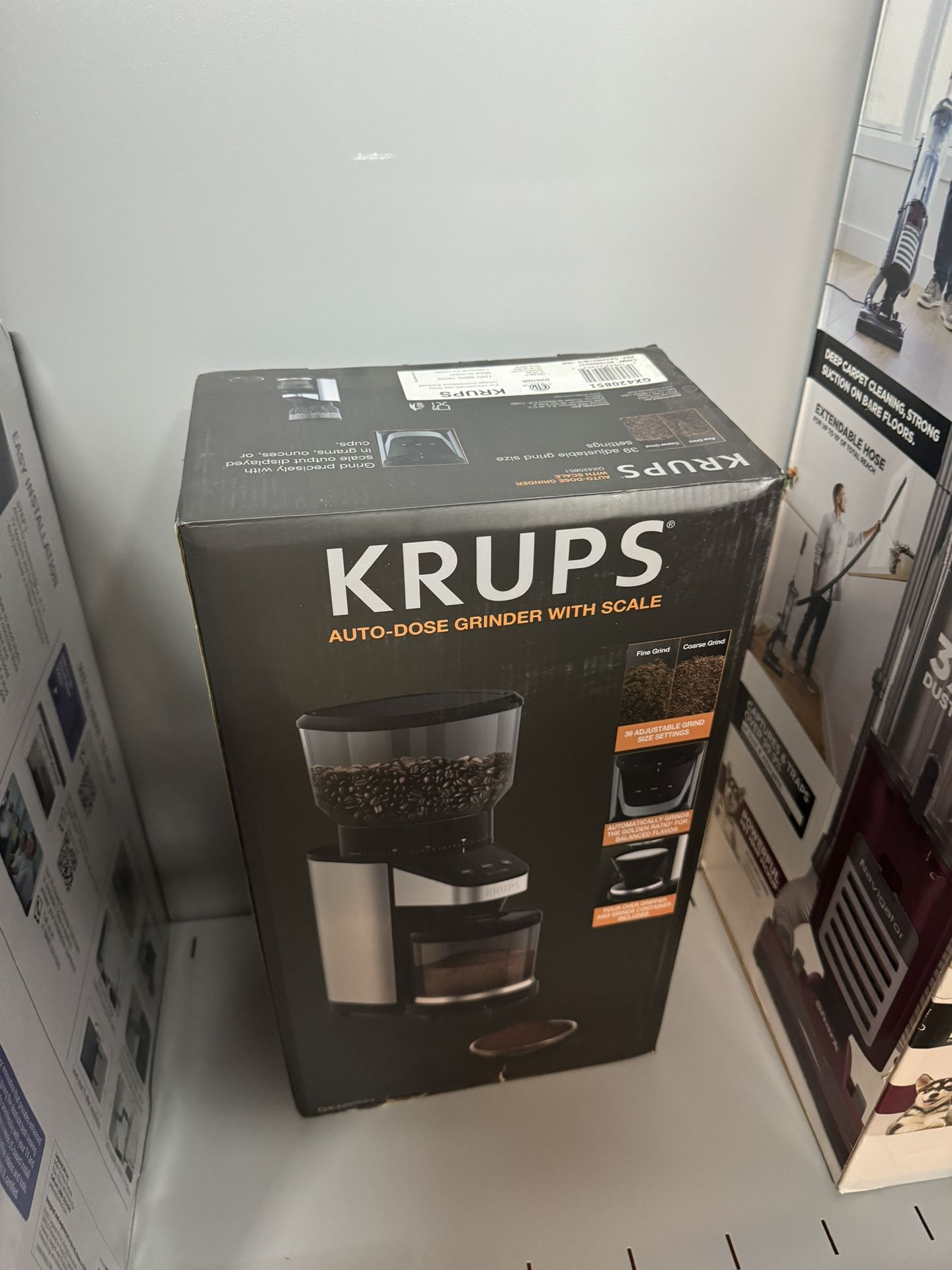KRUPS COFFEE GRINDER WITH SCALE