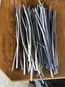 Vendo 50 Barras Para soldar Paneles de techos de cobre