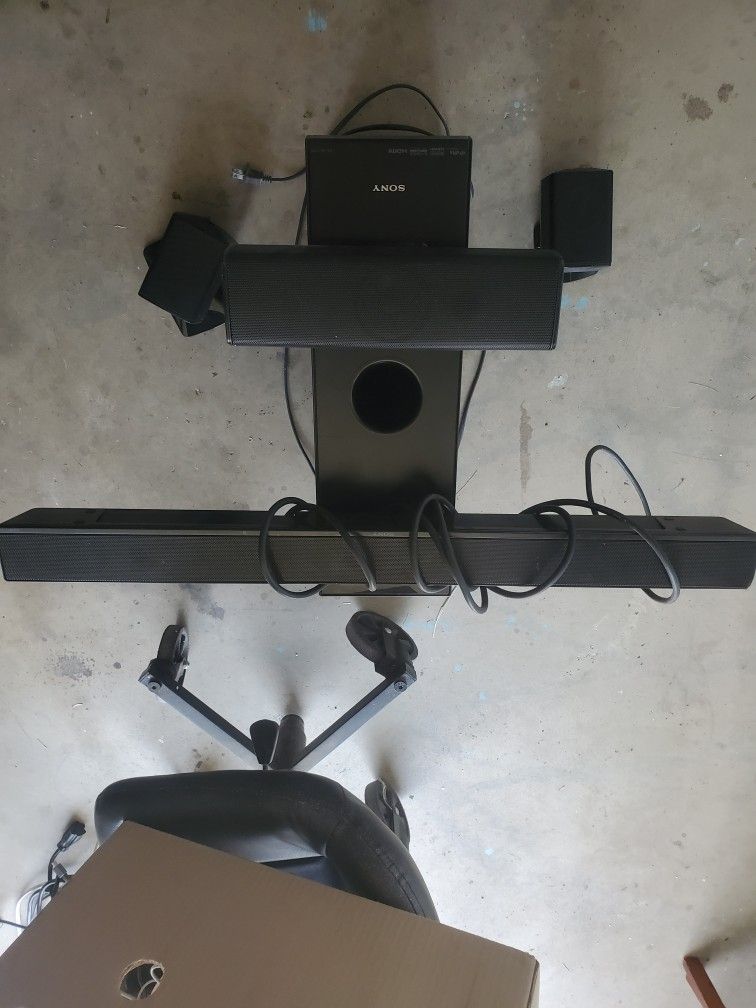 Sony Soundbar and Subwoofer (Sa Wct100)