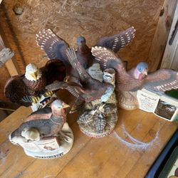 Vintage Wild Turkey Decanters