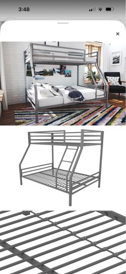 Bunk bed frame