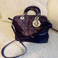 Lady Dior Leather Bag