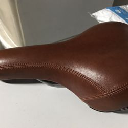 XLC super comfy leather saddle -$30