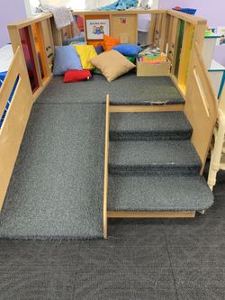 Kids play loft