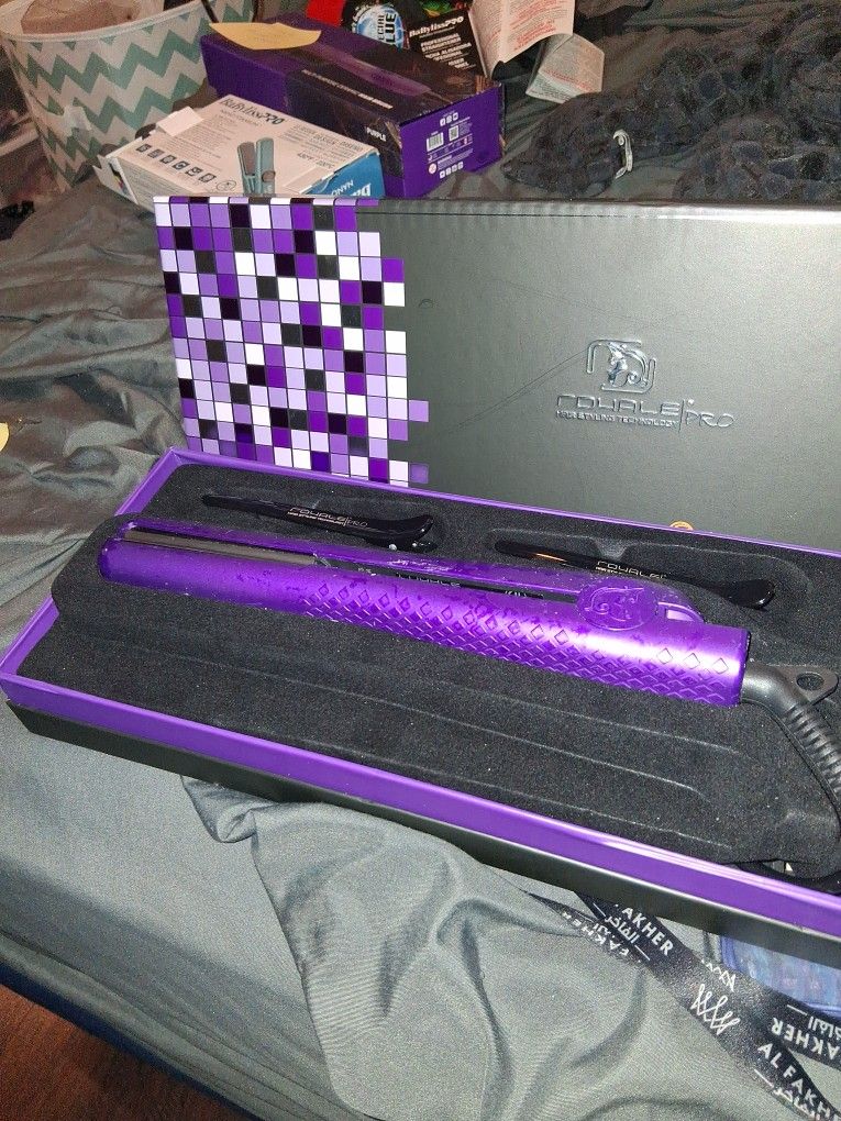 Royale Pro Purple Lilac Ceramic Flat Iron