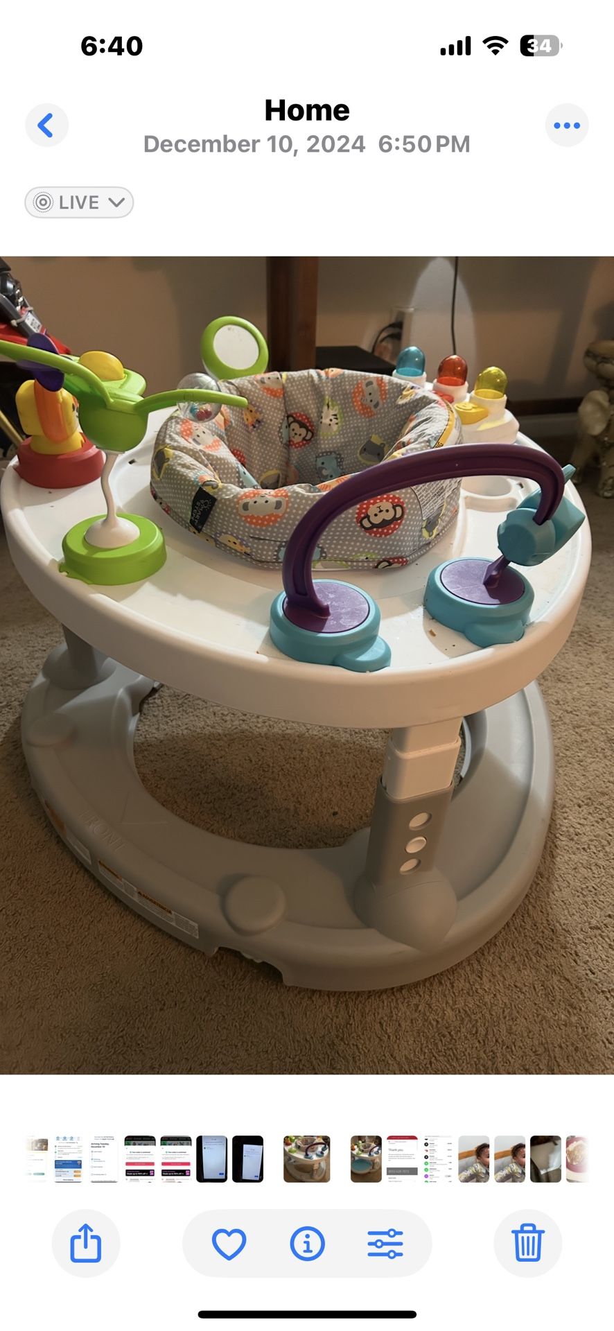 Baby activity bouncer Walker