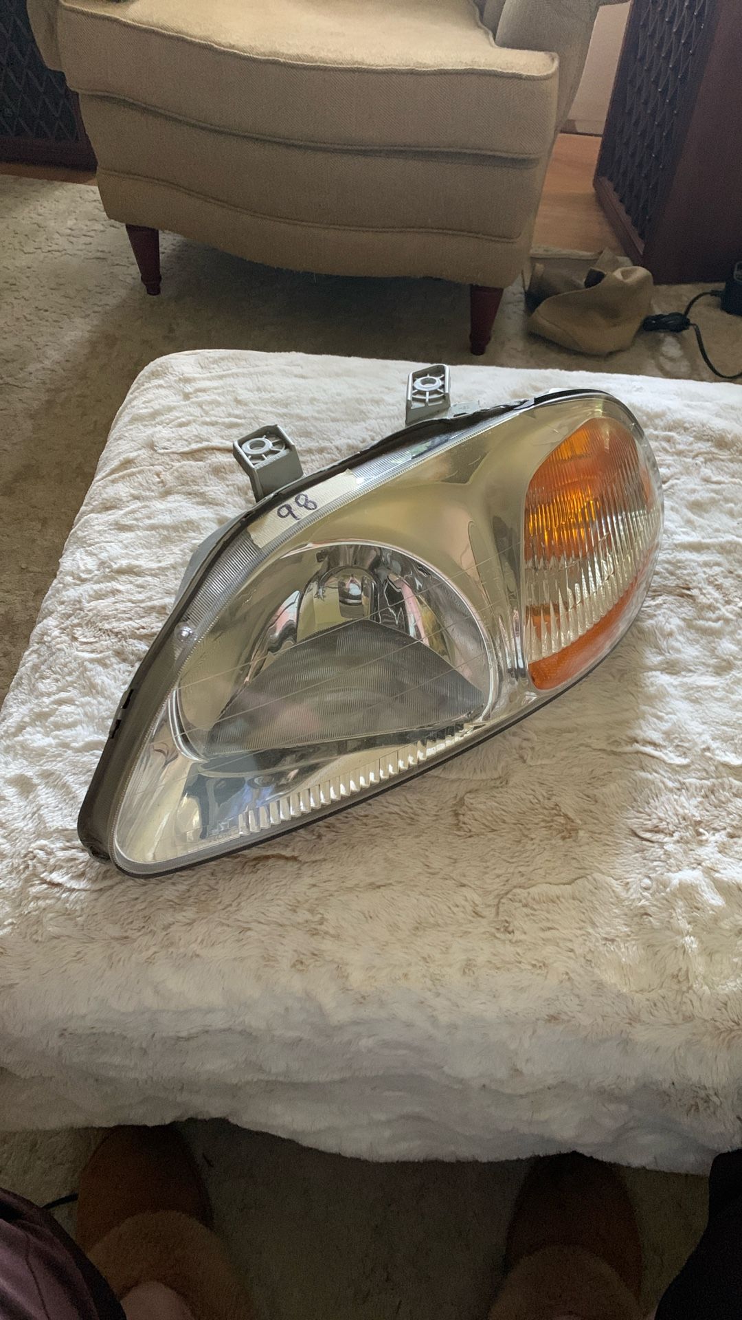 Drivers Side Headlight Civic 96-98