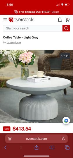 New Indoor/Outdoor Coffee Table