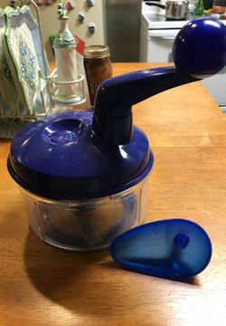 Tupperware quick chef manual food processor