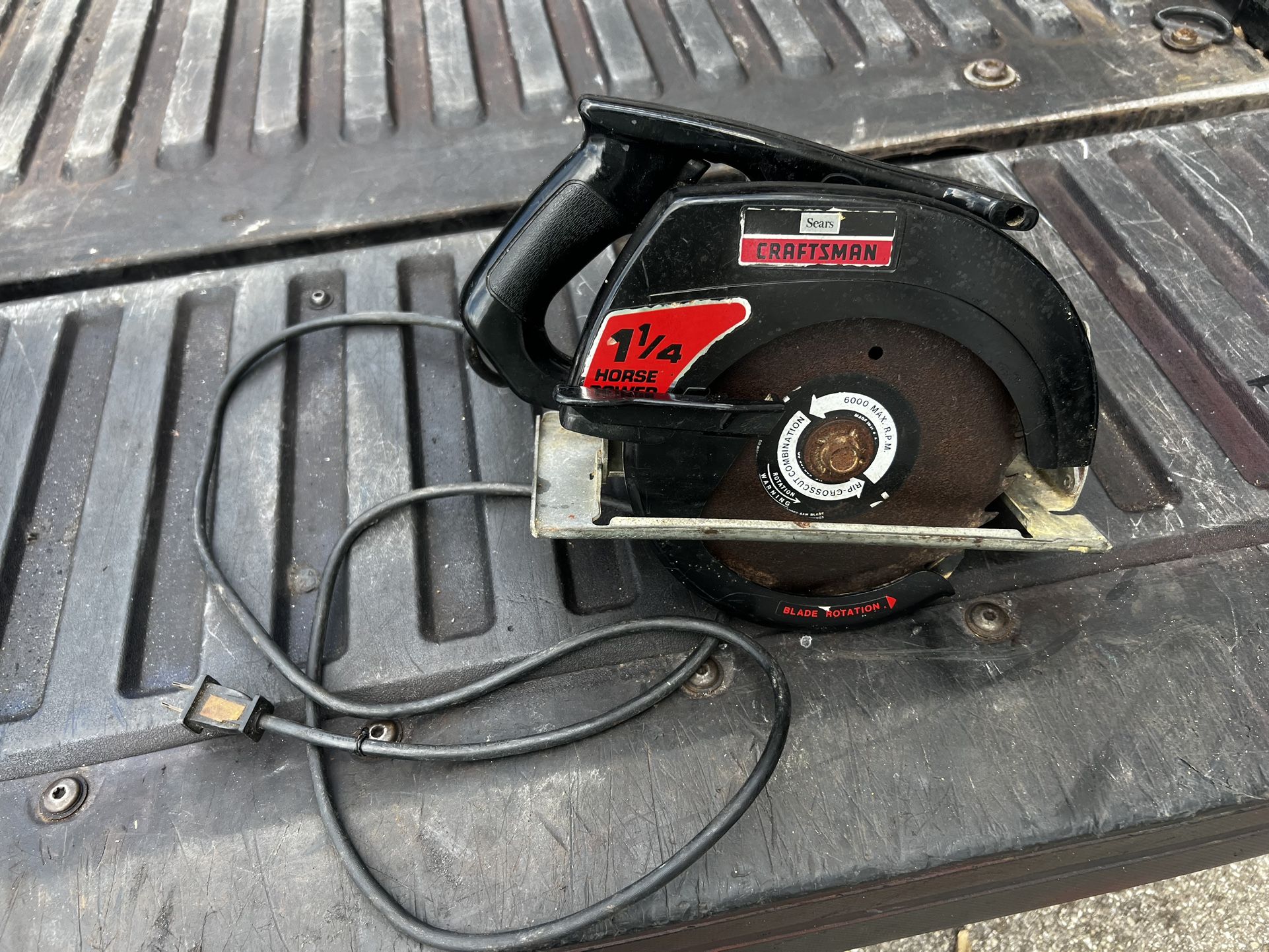 SEARS/CRAFTSMAN - 7-1/4" Circular Saw - Model (contact info removed)40 