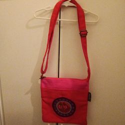 Laurel Burch Canvas Crossbody Purse With Adjustable Strap