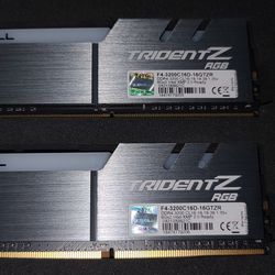 G.SKILL Trident Z RGB Series (Intel XMP) DDR4 RAM 16GB (2x8GB) 3200MT