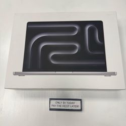 Apple MacBook Pro 14 Inch M3 Chip New - Pay $5 and the rest later