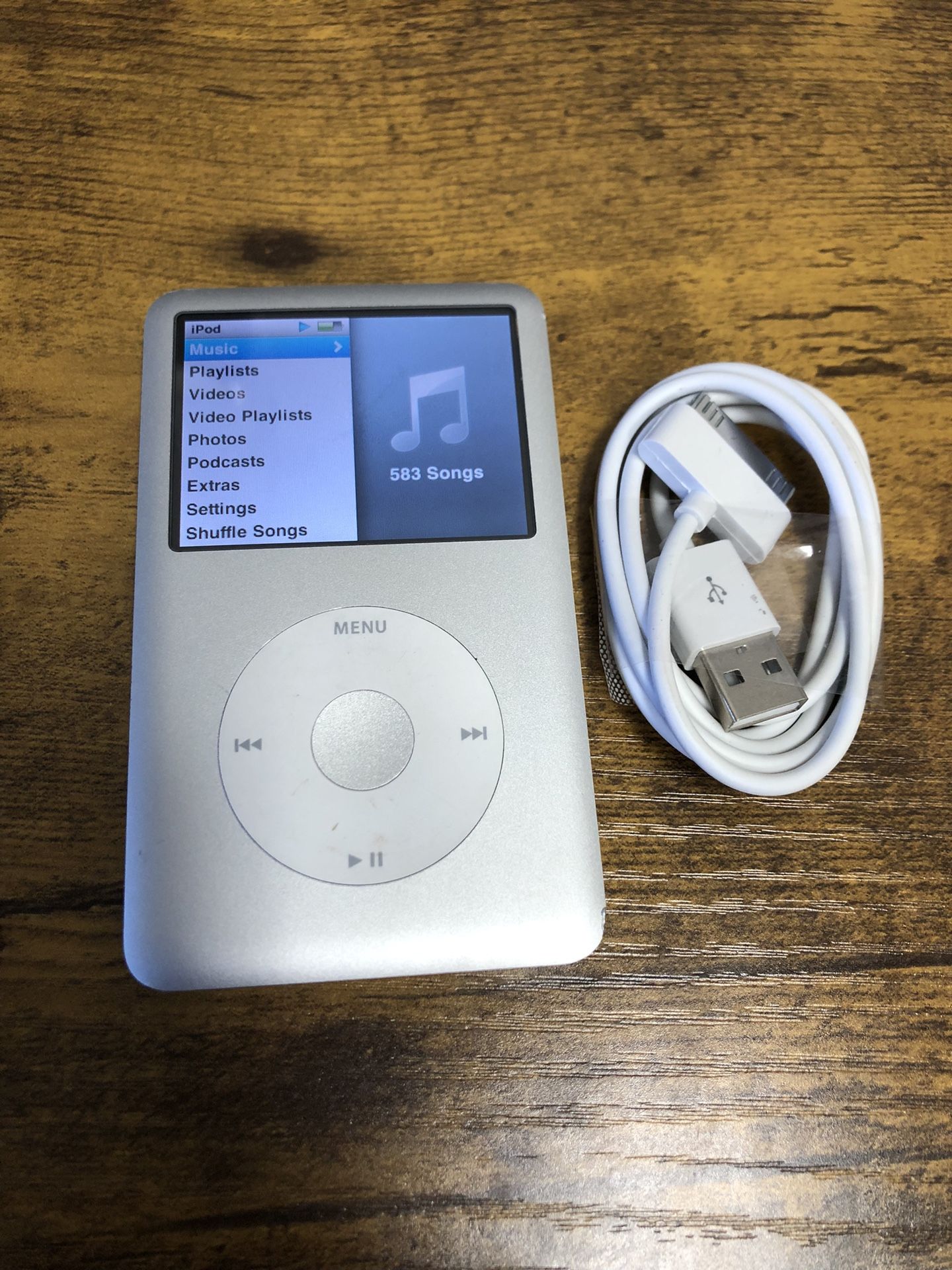 Ipod Classic 6th Generation 120gb Silver #6119