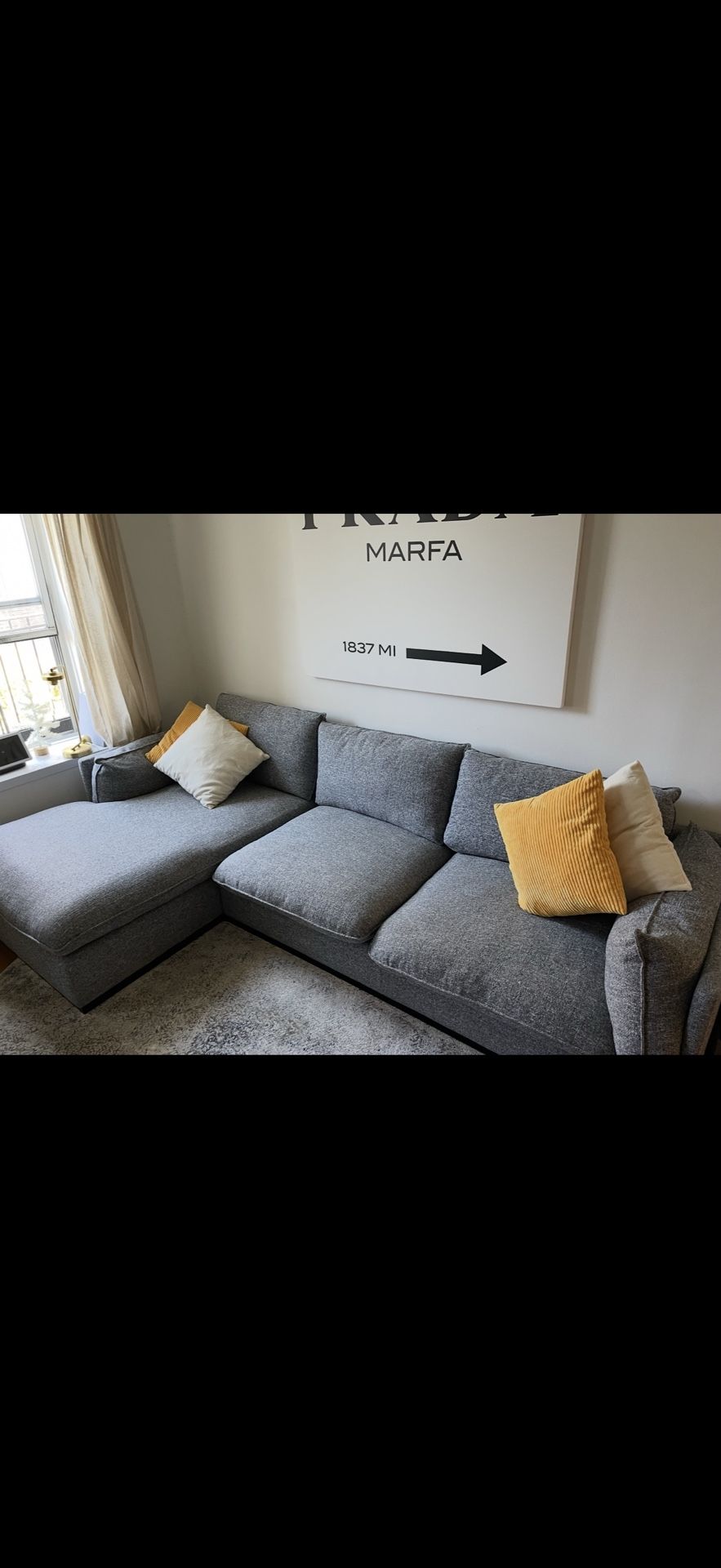 Grey Sectional Couch