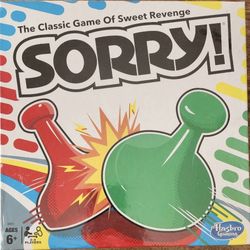 NEW The Classic Sorry Family Game | Sorry! | Hasbro Gaming | Made in USA