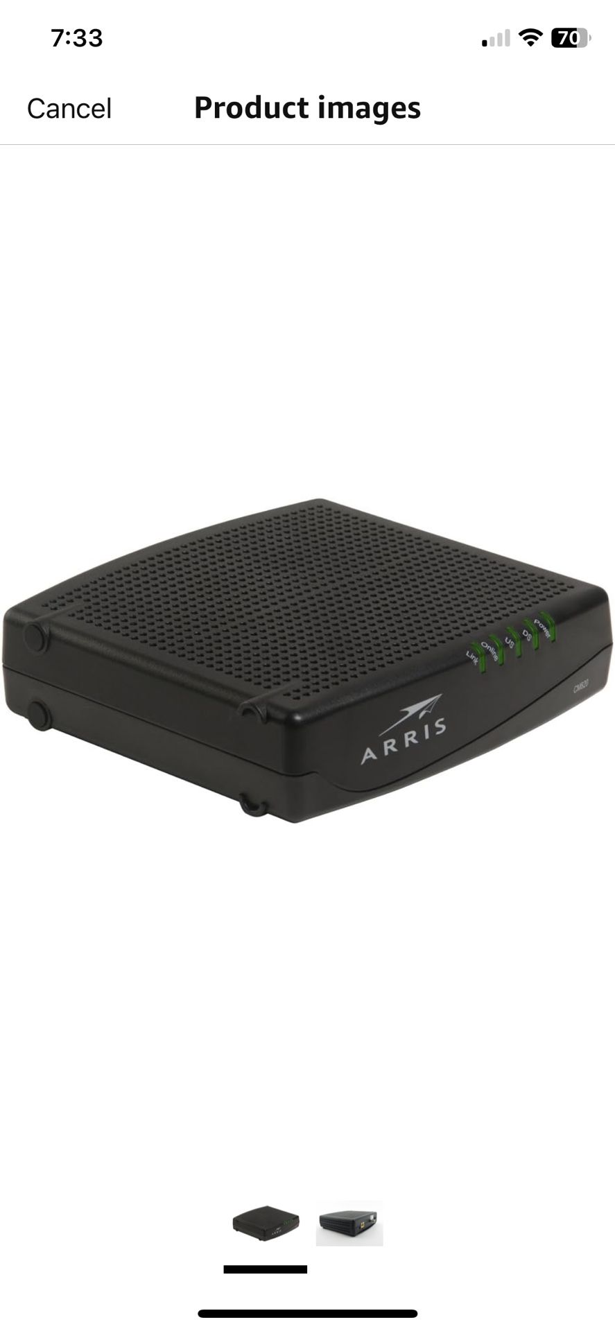 Arris Cable Modem