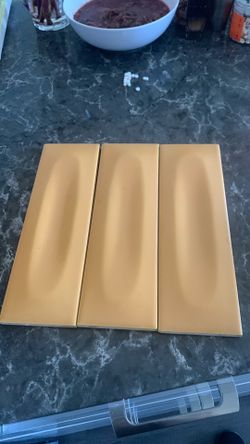 Retro Mustard tiles