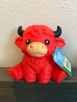 Red Highland Cow Squeeezy