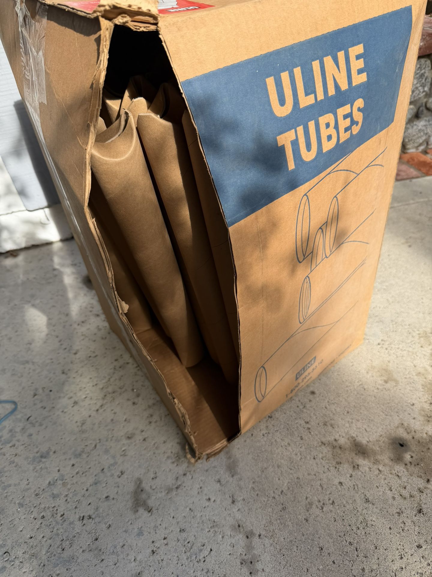 Packing Supplies Uline Tubes 
