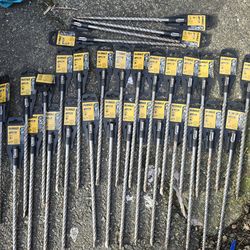 New 3/8" Carbide Drill Bits