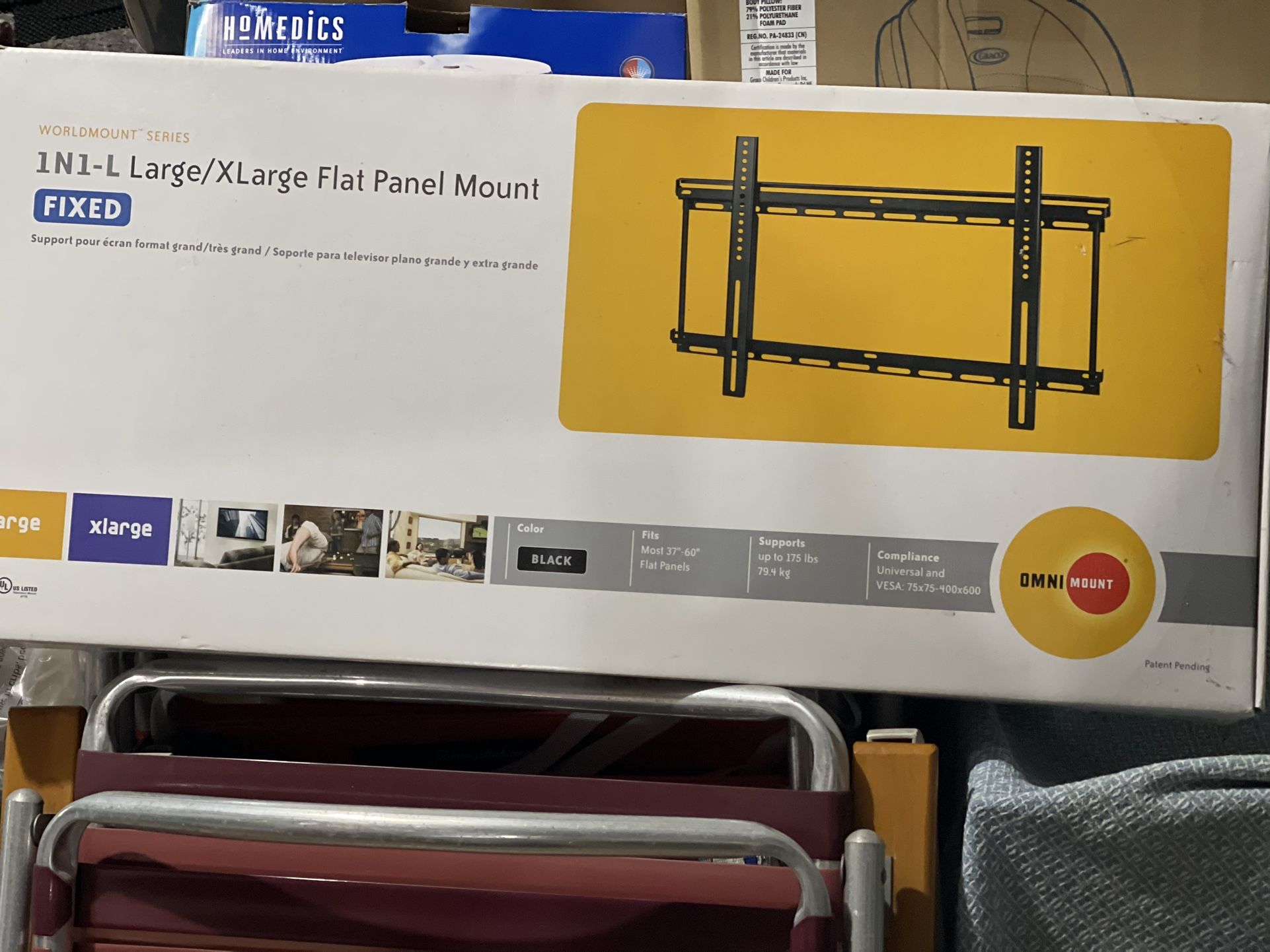 Fixed Flat Panel Tv Mount L/XL