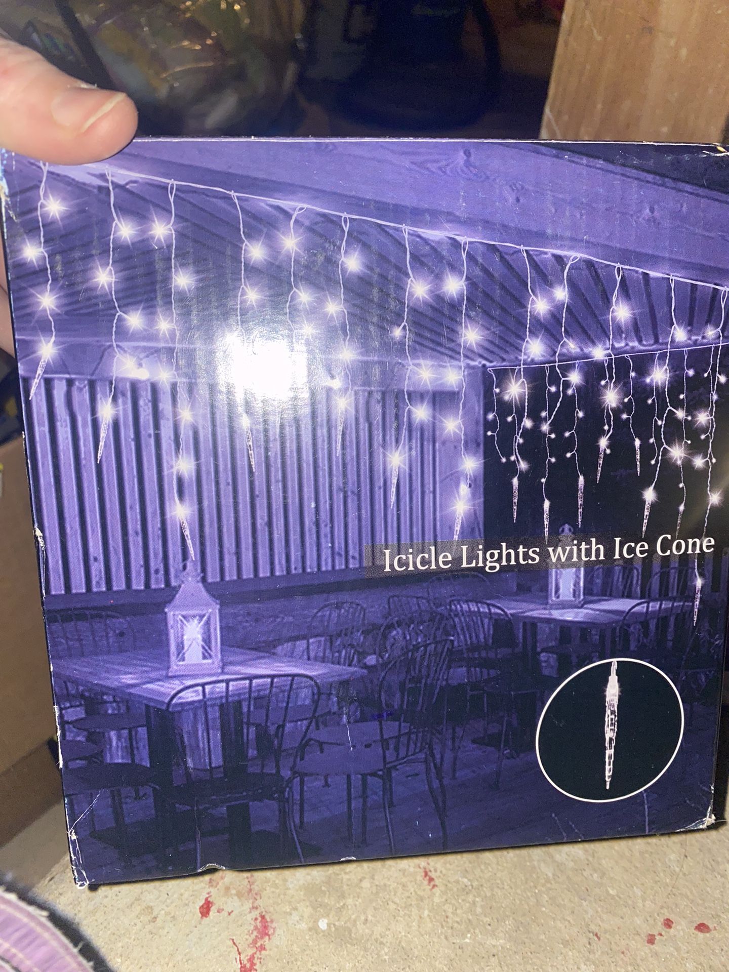 Brand New Icicle Lights