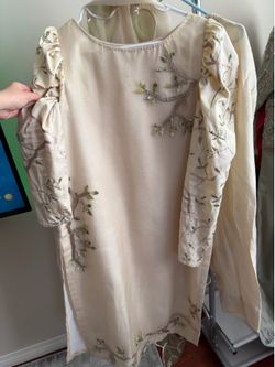Large Yellow Pakistani Dress