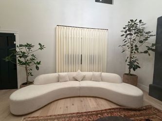 OROA Modern Frontier Curved Sectional Sofa