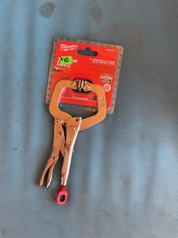 Milwaukee 6” Locking C-Clamp Swivel Jaws 48-22-3522 – NEW
