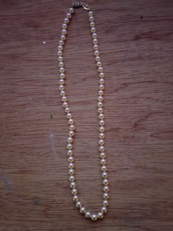 Vintage 70-Pearl Graduated Cultured Pearl Necklace - Genuine Sterling Silver Clasp