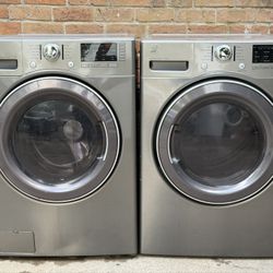 Washer And Electric Dryer Lavadora Y Secadora Eléctrica