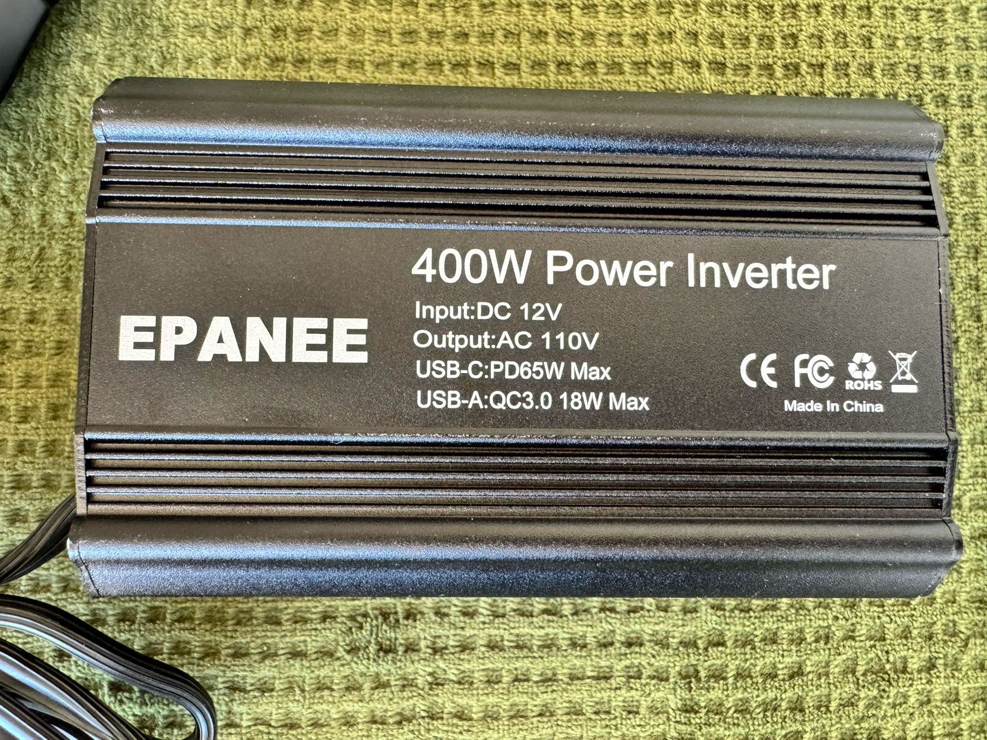 EPanee 12V to 110AC car/truck Inverter
