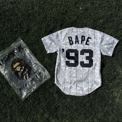 Bape x New York Yankees Jersey