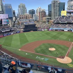 Padres Tickets ON THE GLASS For Mets And Phils And Reds