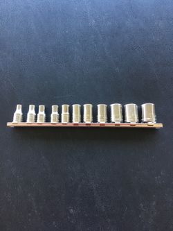 Craftsman 11 piece 1/4 inch drive socket set