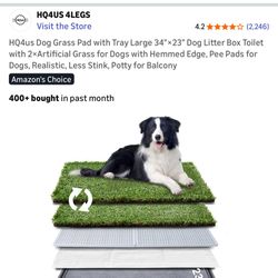 Dog grass pad
