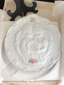 Wedding Anniversary Plate & Bell