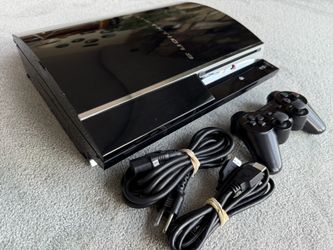 ***NO TRADES!!!*** REFURBISHED 80 GB PlayStation 3 model CECHE01 ***plays PS2 disks***