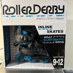 Roller Derby Inline Skates Adult Custom Fit Adult Sizes 9-12