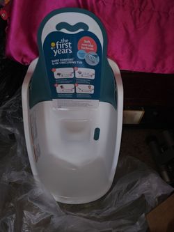 Infant/toddler 4-in-1 reclining tub