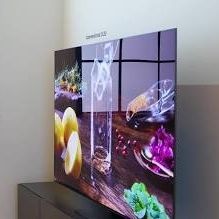 77 Inch Samsung TV  Glare Free 