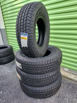 245/75/16 Goodyear Wrangler tires white letters